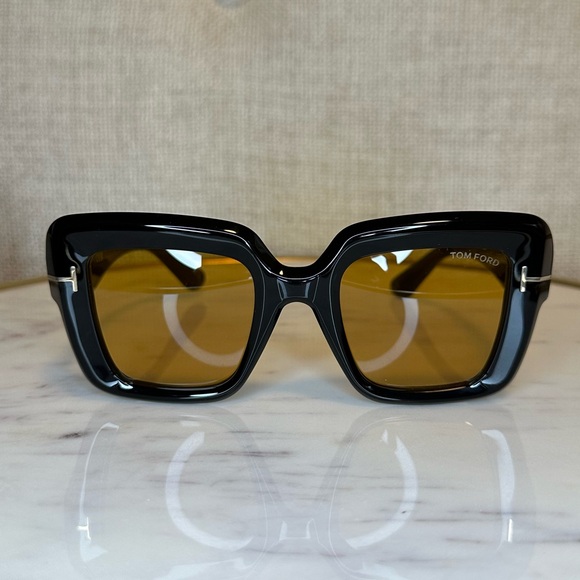 New! Authentic TOM FORD Square Sunglasses - Picture 9 of 14